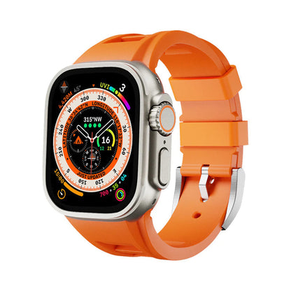 Durable Rubber Apple Watch Strap Band