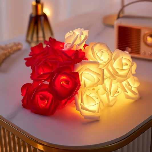 Colorful Flower Fairy String Lights Battery Operated Decor - Lusomart