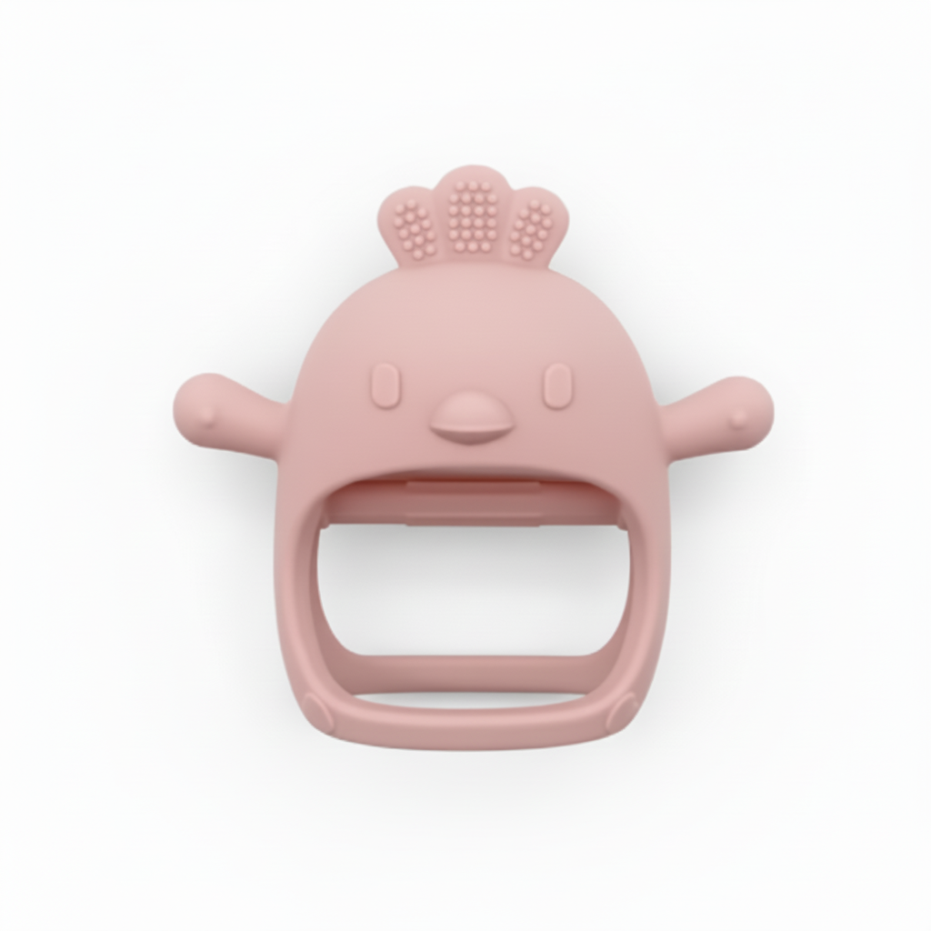 Soft Baby Teething Silicone Mitten Chew Toy - Lusomart