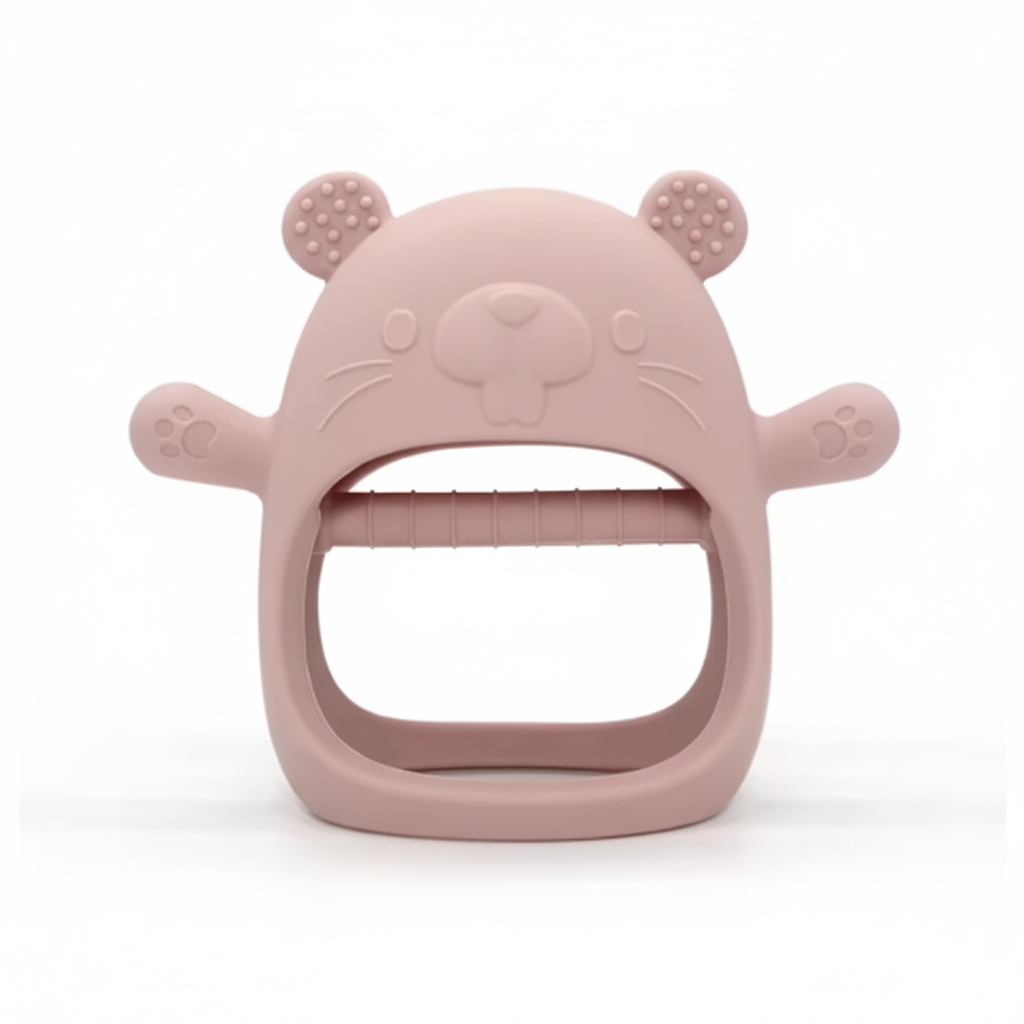 Soft Baby Teething Silicone Mitten Chew Toy