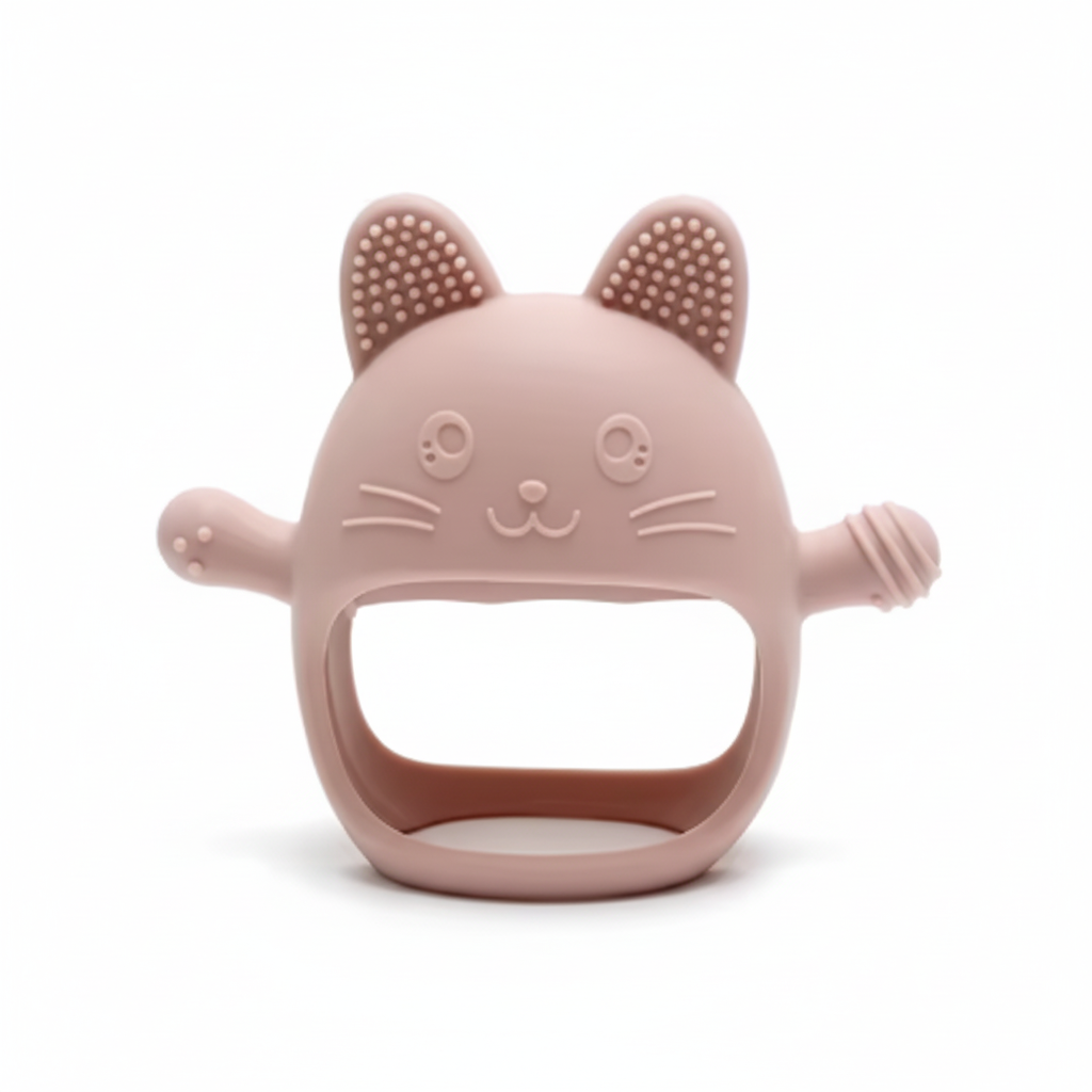Soft Baby Teething Silicone Mitten Chew Toy