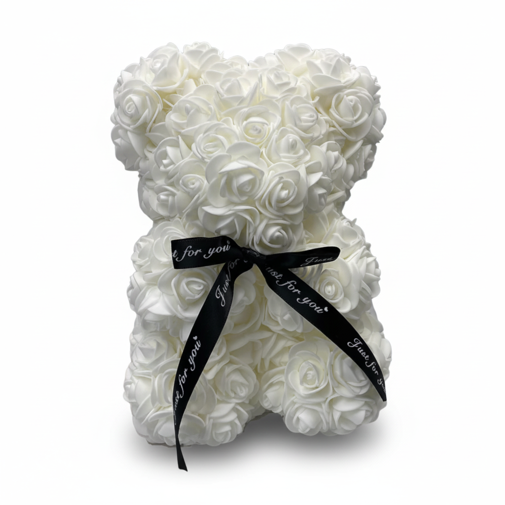 Lovely Pink Teddy Bear Flower Gift