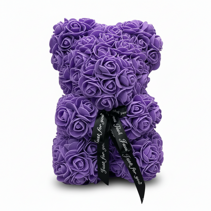 Lovely Pink Teddy Bear Flower Gift
