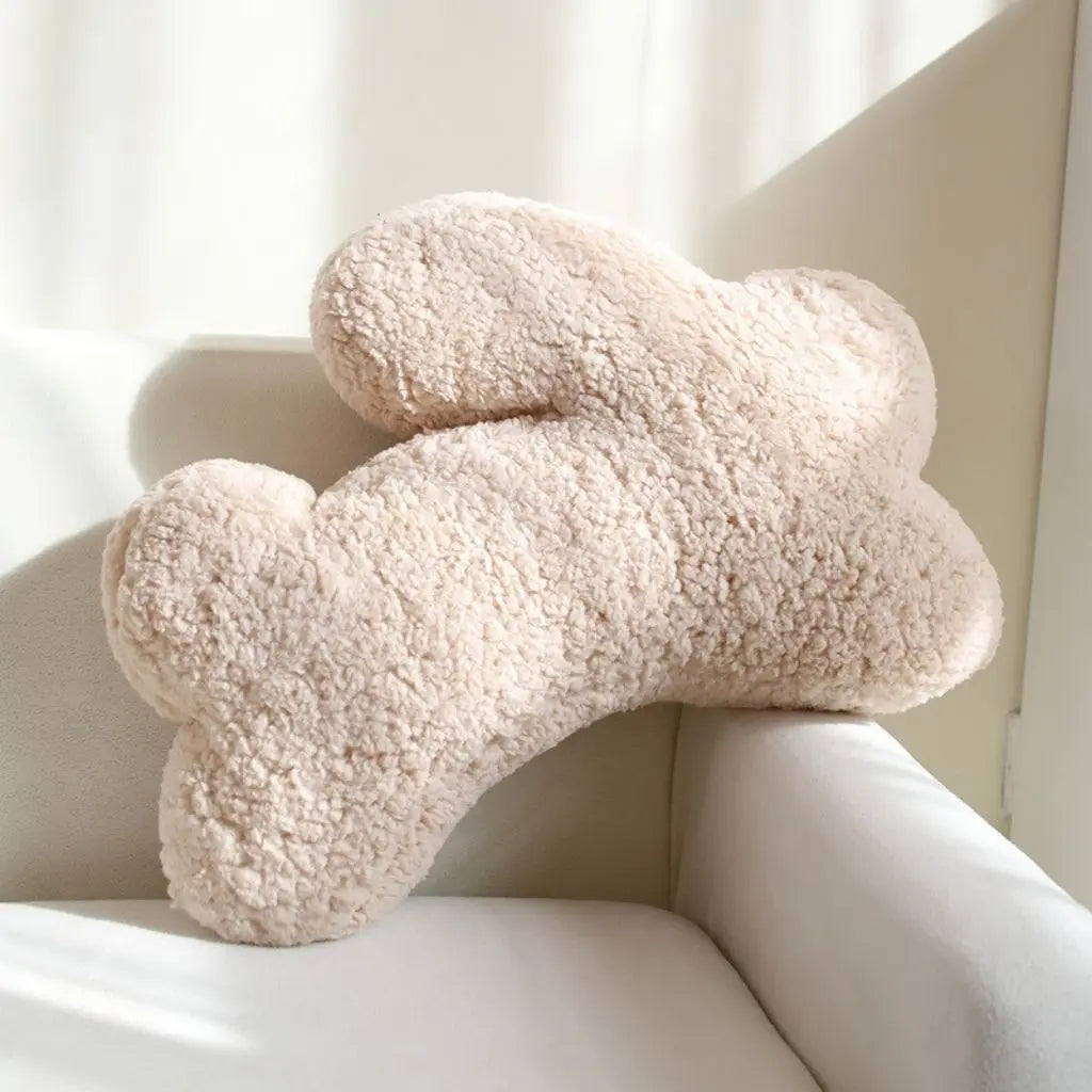 Nordic bunny cushion plush rabbit pillow soft decorative home accent kids bedroom decor