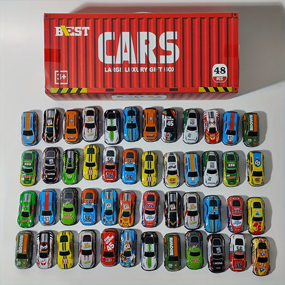 RaceTrack Haven | Engaging Durable Kids Garage Play Set with Cars 4