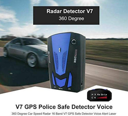 Advanced UK Radar Detector With Speed Alerts
