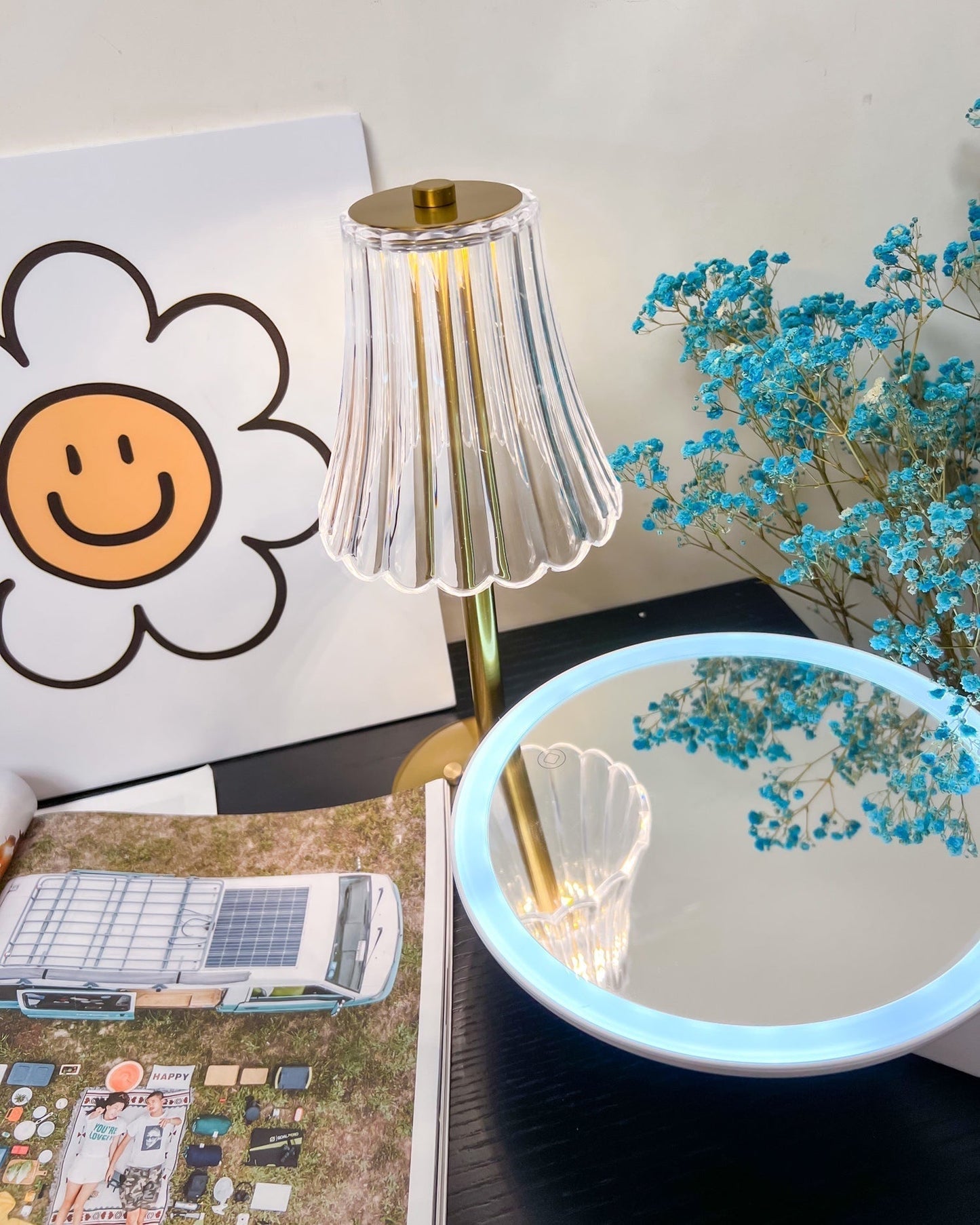 RadiantGold – Elegant Portable Table Lamp 6