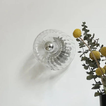 Stunning Glass Wall Lamp With Sunburst Design And Warm Glow