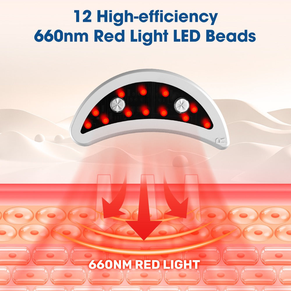 Radiant Pods | Eye Therapy Device with LED Light and Gentle Vibration 5