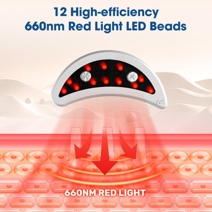 Radiant Pods | Eye Therapy Device with LED Light and Gentle Vibration 5