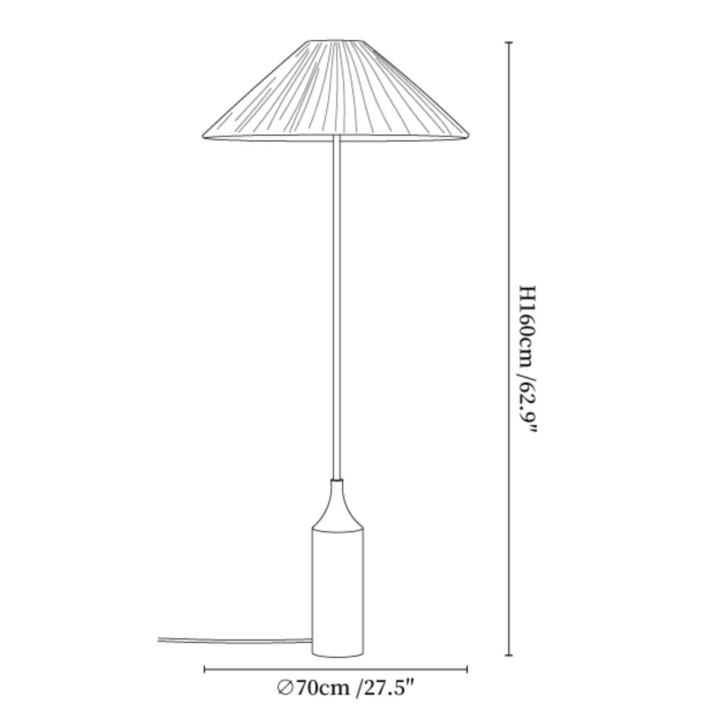 RattanGlow | Elegant Modern Rattan Brass Floor Lamp for Stylish Décor 5
