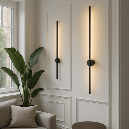 Slim Modern Linear Wall Light - Lusomart