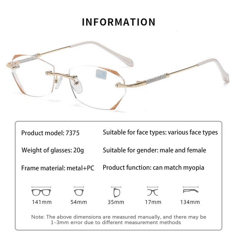 Stylish Blue Light Blocking Reading Glasses for Women