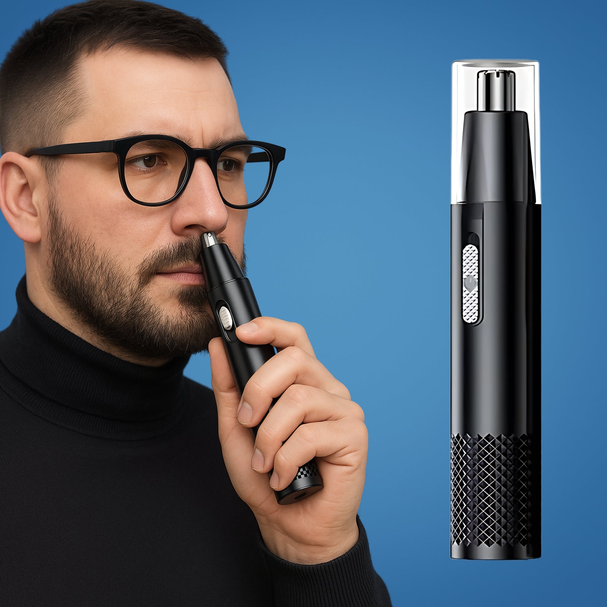 Portable Rechargeable Ear Nose Trimmer for Men Women - Lusomart