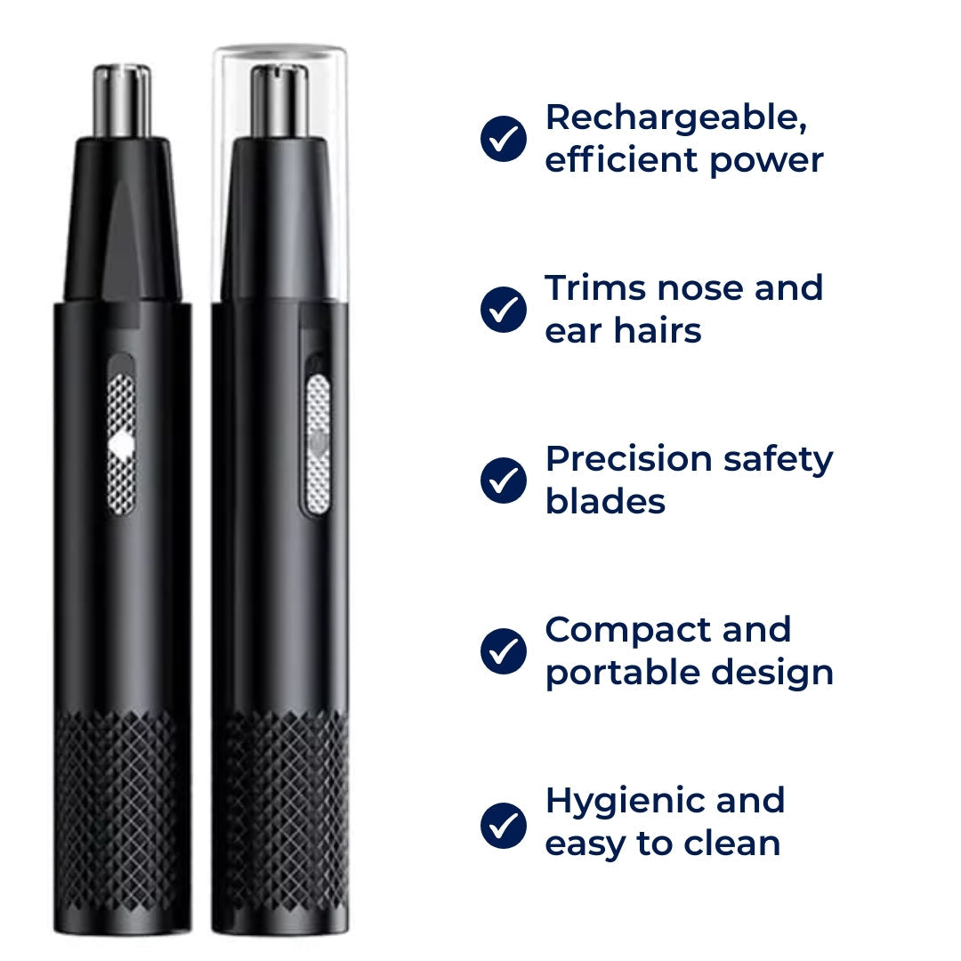 Portable Rechargeable Ear Nose Trimmer for Men Women