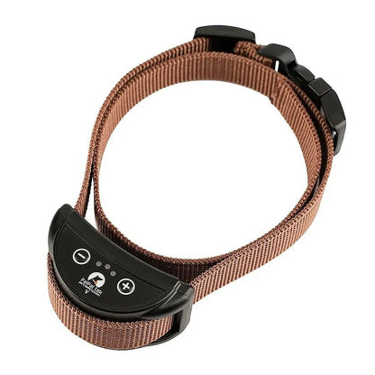 Rechargeable Anti-Bark Collar with Adjustable Vibration Levels – Waterproof Dog Training Device 6