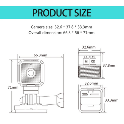 HD Motorcycle Helmet Camera 1080p Action Cam