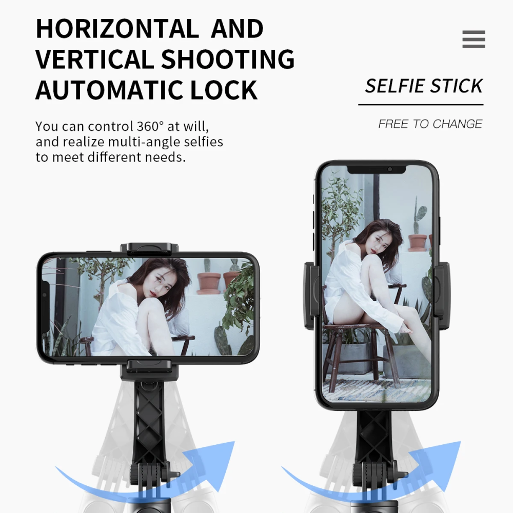 Portable Phone Camera Stabilizer Tripod Selfie Stick