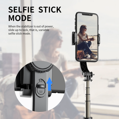 Portable Phone Camera Stabilizer Tripod Selfie Stick