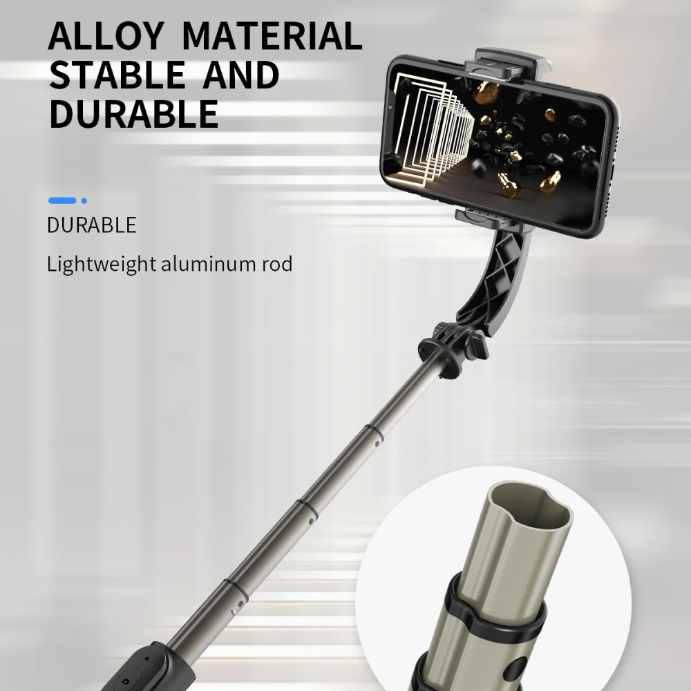 Portable Phone Camera Stabilizer Tripod Selfie Stick