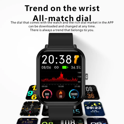 Waterproof Fitness Smartwatch for Android and iOS