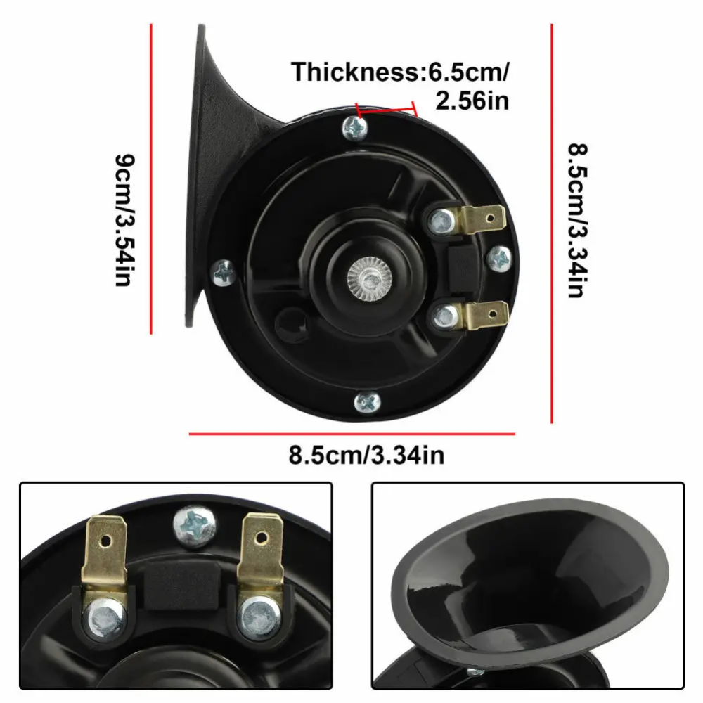 Loud Universal Air Horn Kit For Trucks And Vehicles