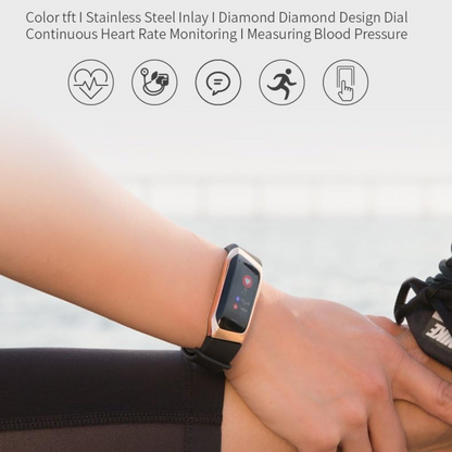 Fitness Tracker Watch with Blood Pressure Monitor