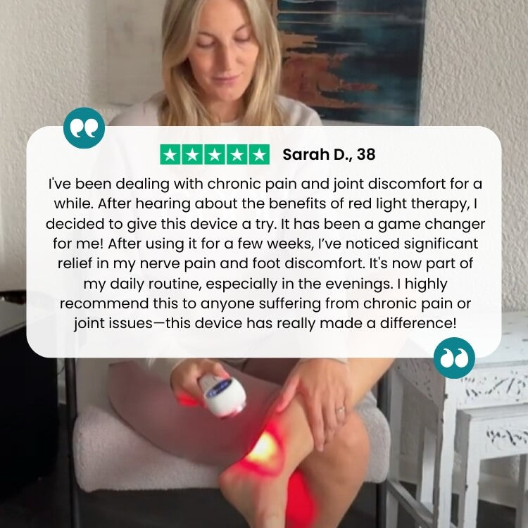 Healing Red Light Therapy Pain Relief Wand