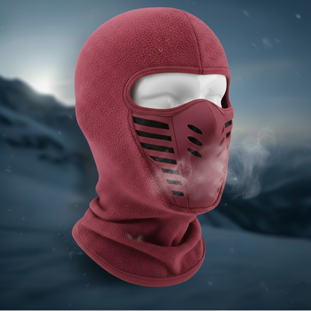 Warm Fleece Face Mask for Cold Weather Outdoor Sports
