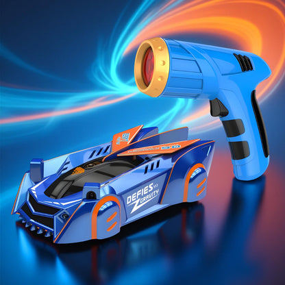 Remote Control Wall Climbing Car Toy with Laser Guide