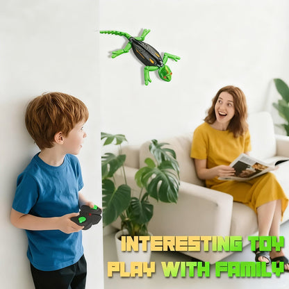 Fun RC Wall Climber LED Robot Toy