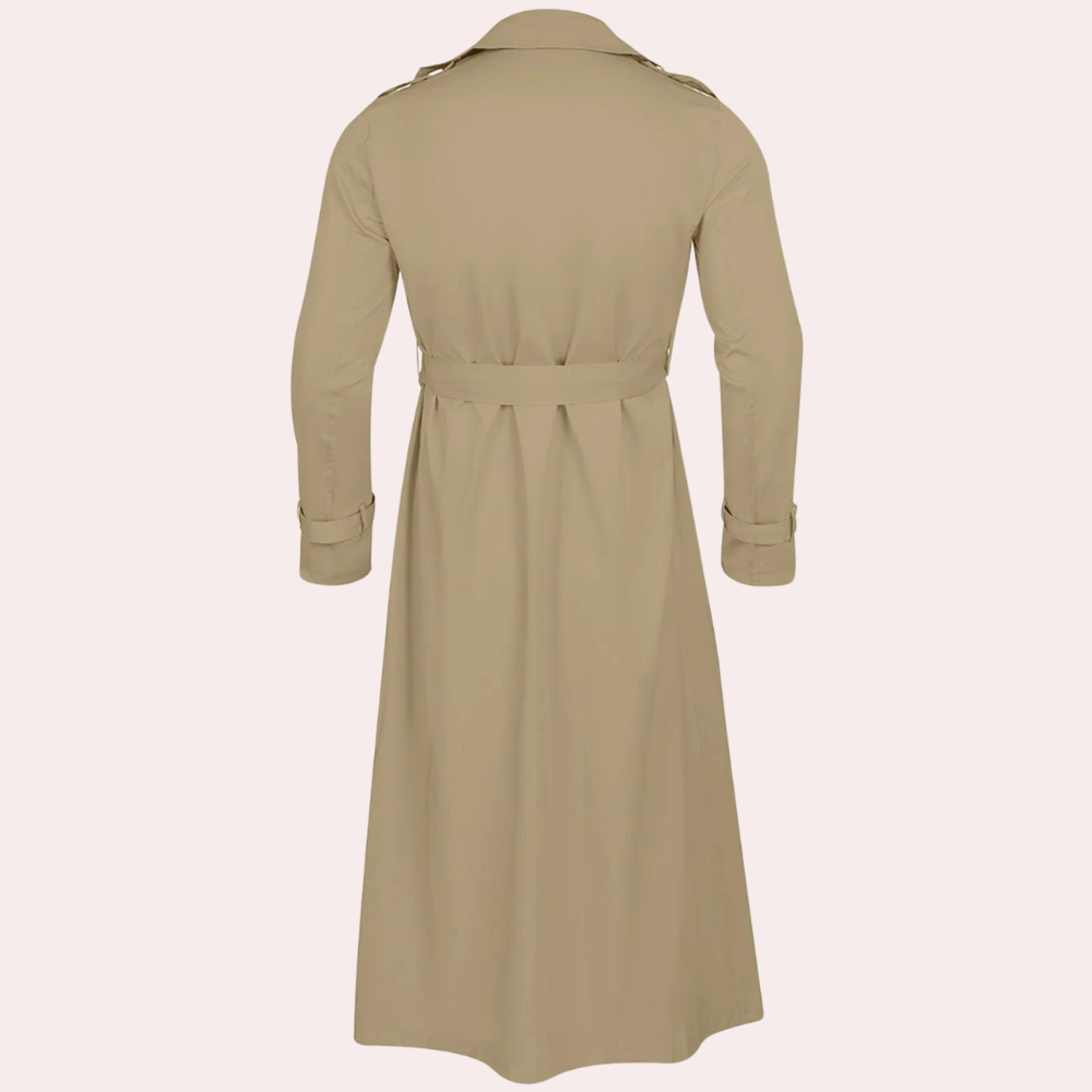 Rens | Water-Resistant Trench Coat for Men with Streamlined Structure 2