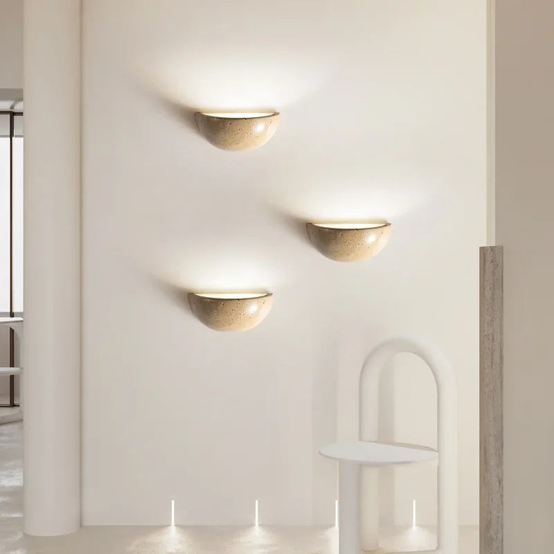 Modern LED Wall Lamp - Warm Rustic Home Lighting