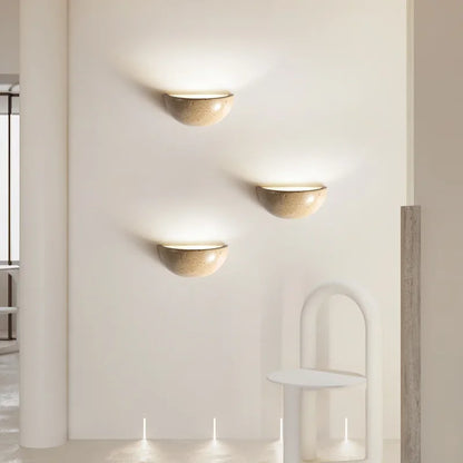 Modern LED Wall Lamp - Warm Rustic Home Lighting