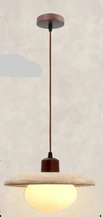 Rustic Wooden Pendant Lighting Fixture