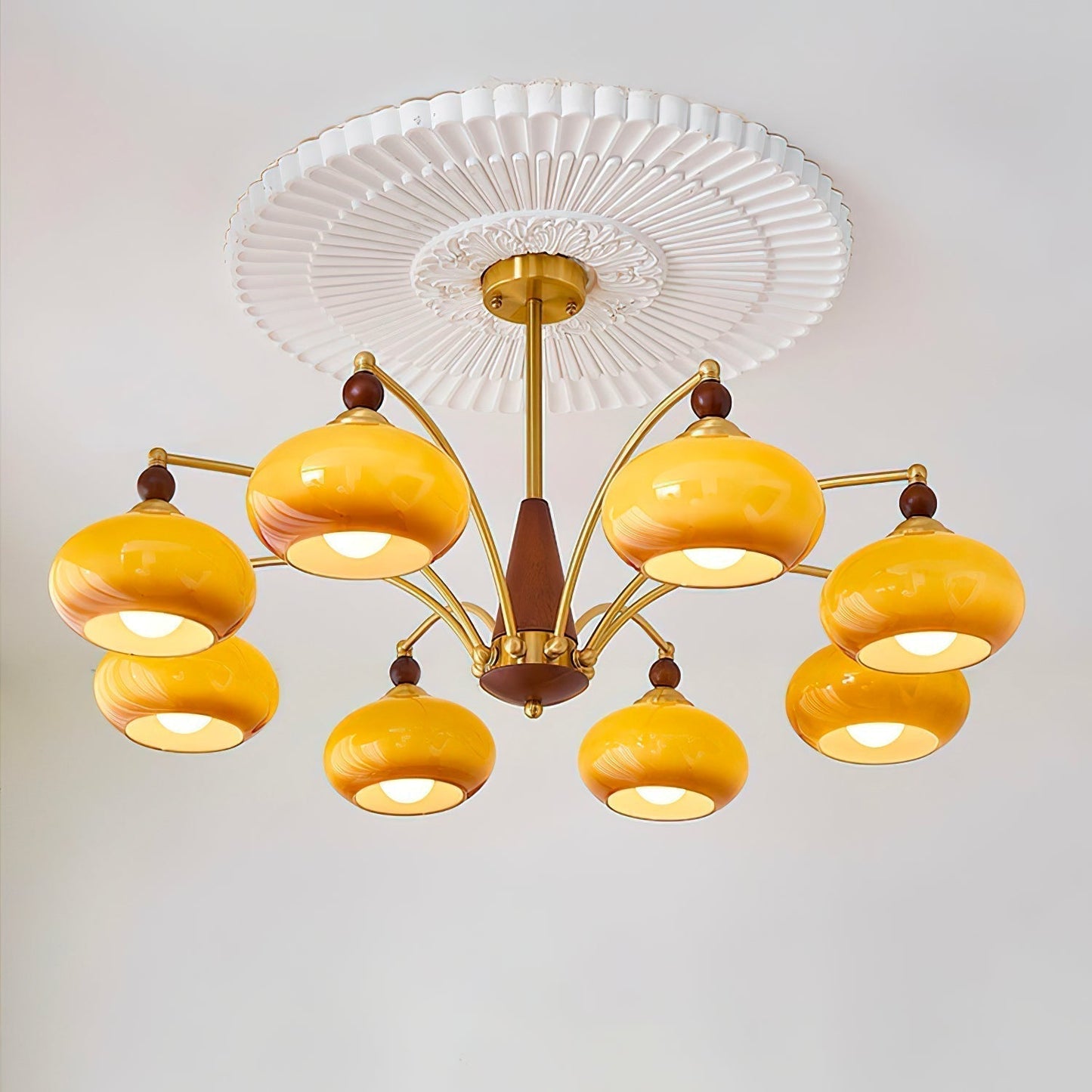Classic Hanging Crystal Lamp - Lusomart