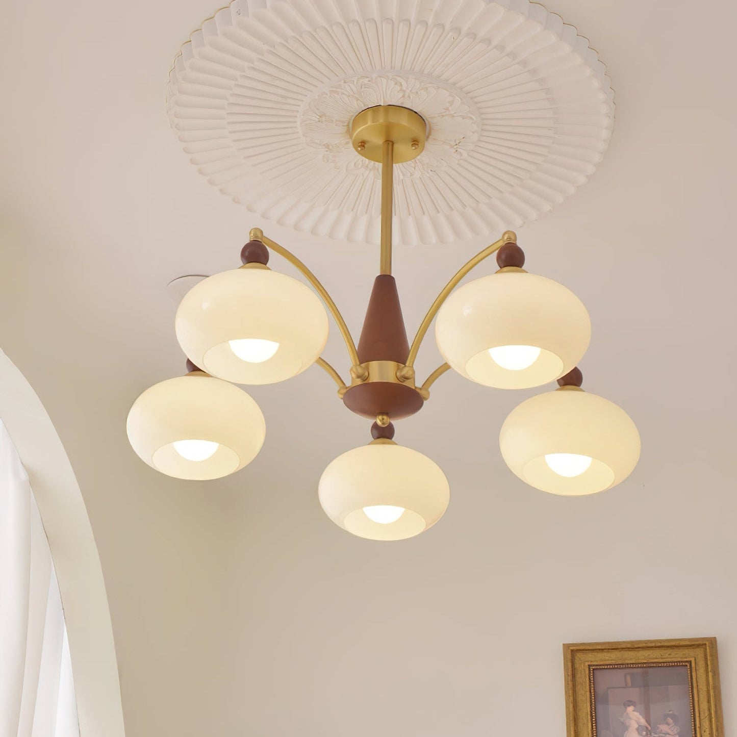 Classic Hanging Crystal Lamp
