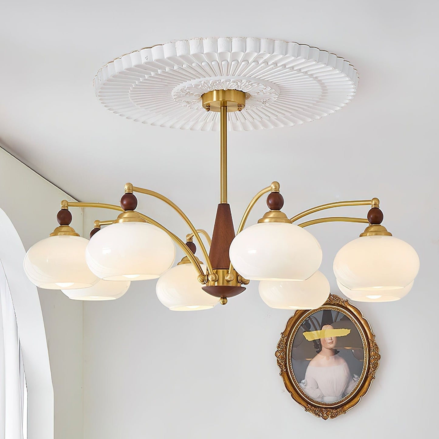Classic Hanging Crystal Lamp