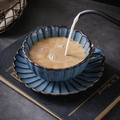 Retro Ceramic Saucer Set Inovessa