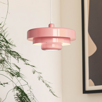 Colorful Multi-Layer Pendant Light Fixture