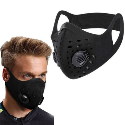 Reusable Anti-Pollution Face Mask Five-Layer Filtration Neoprene 1
