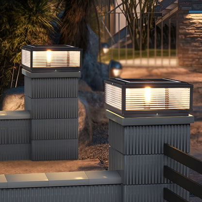 Durable Solar Powered Garden Post Lamp