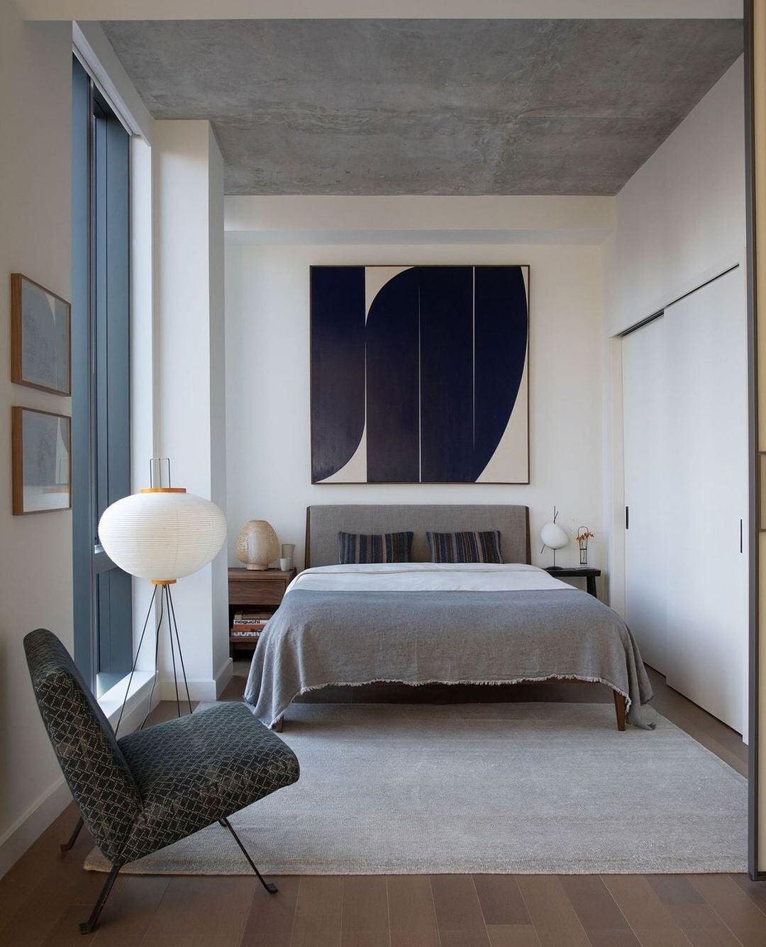 Warm White Paper Floor Lamp with Soft Lighting