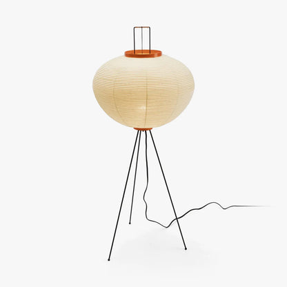 Asian Style Rice Paper Floor Light