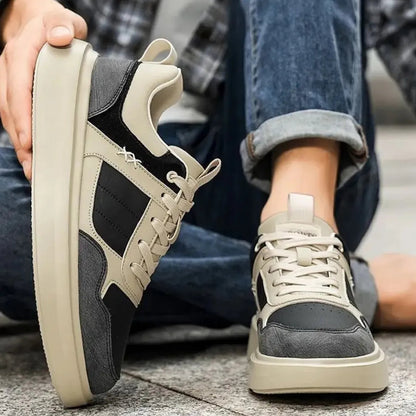 RileyCraft | Stylish Comfortable Waterproof Leather Sneakers for Men 6