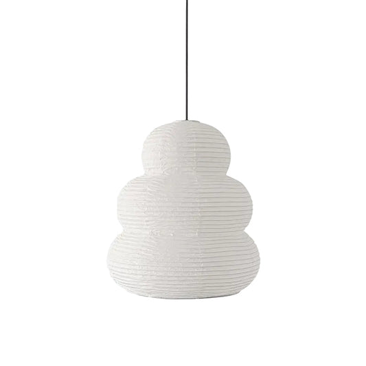 Asian Inspired Paper Shade Lamp - Lusomart