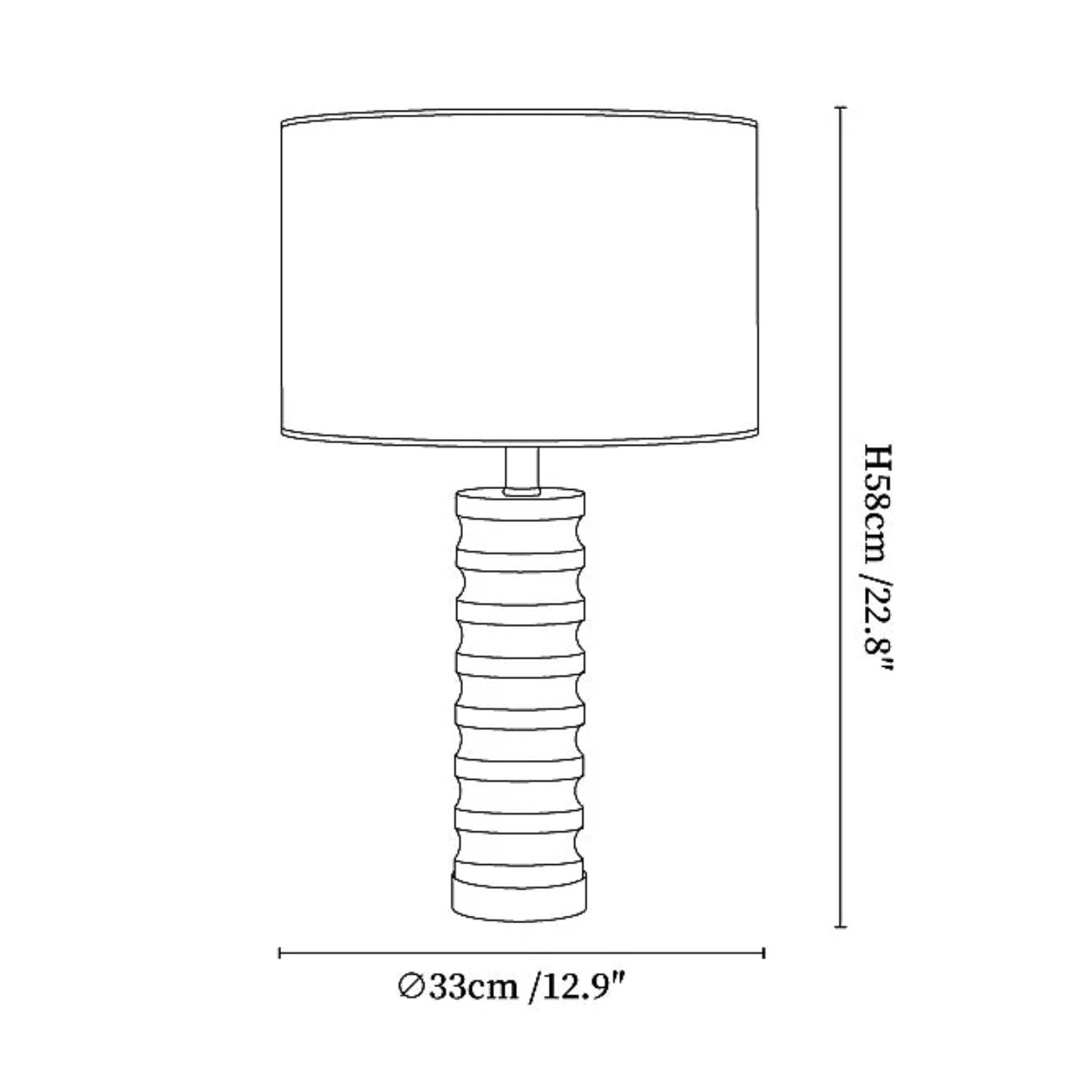 Rivame Marble Table Lamp 2
