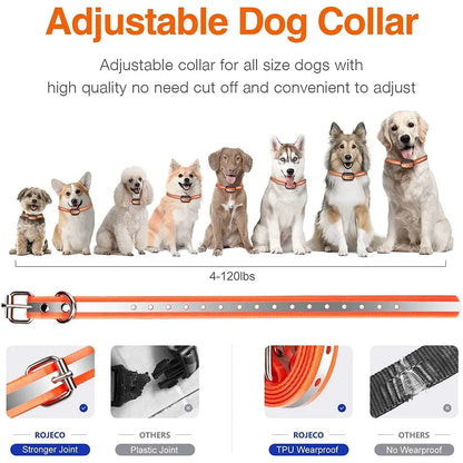 Long Range Waterproof Remote Dog Training Collar