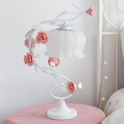 Elegant Flower Desk Table Lamp