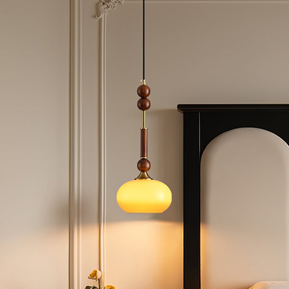 Rustic Wood Drop Pendant Lighting